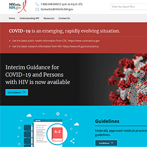 HIVInfo.NIH.gov website transition and translation